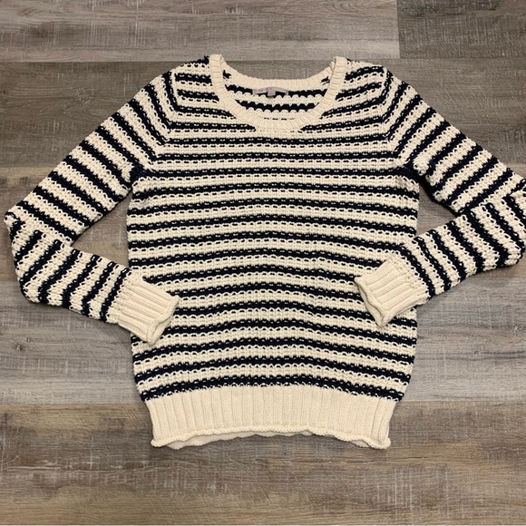 Gap Striped Chunky Sweater Size Medium - Picture 1 of 2